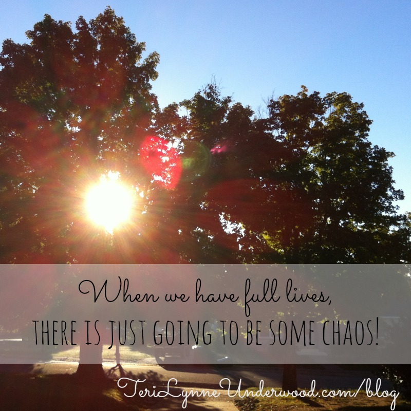 Embrace {a little} Chaos