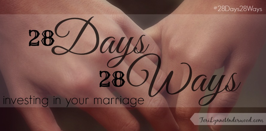 28 Ways to Invest in Your Marriage {for wives}