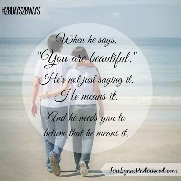 28 Days, 28 Ways: Accept His Compliments