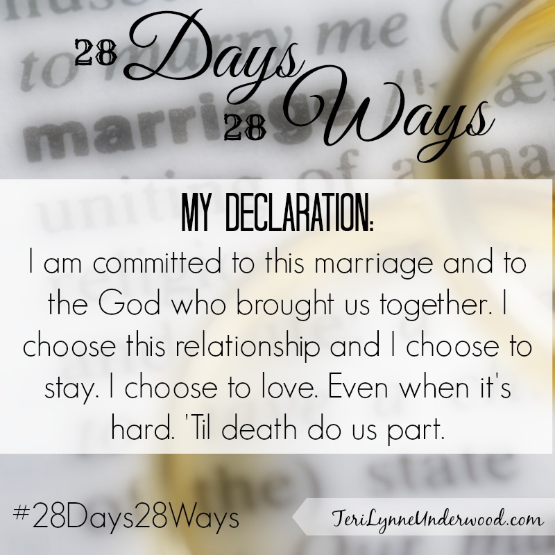 28 Days, 28 Ways: Commit