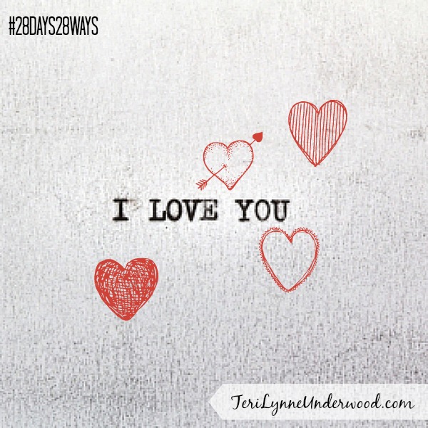 28 Days, 28 Ways: Write a Love Note