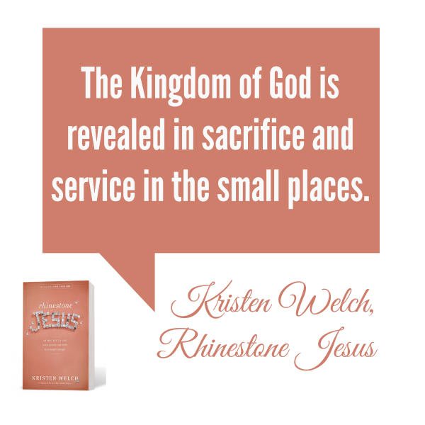 Do Small Things Matter for Eternity? {Rhinestone Jesus Book Review}