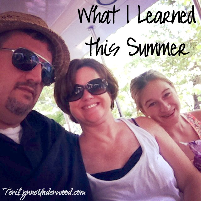 What I Learned this Summer