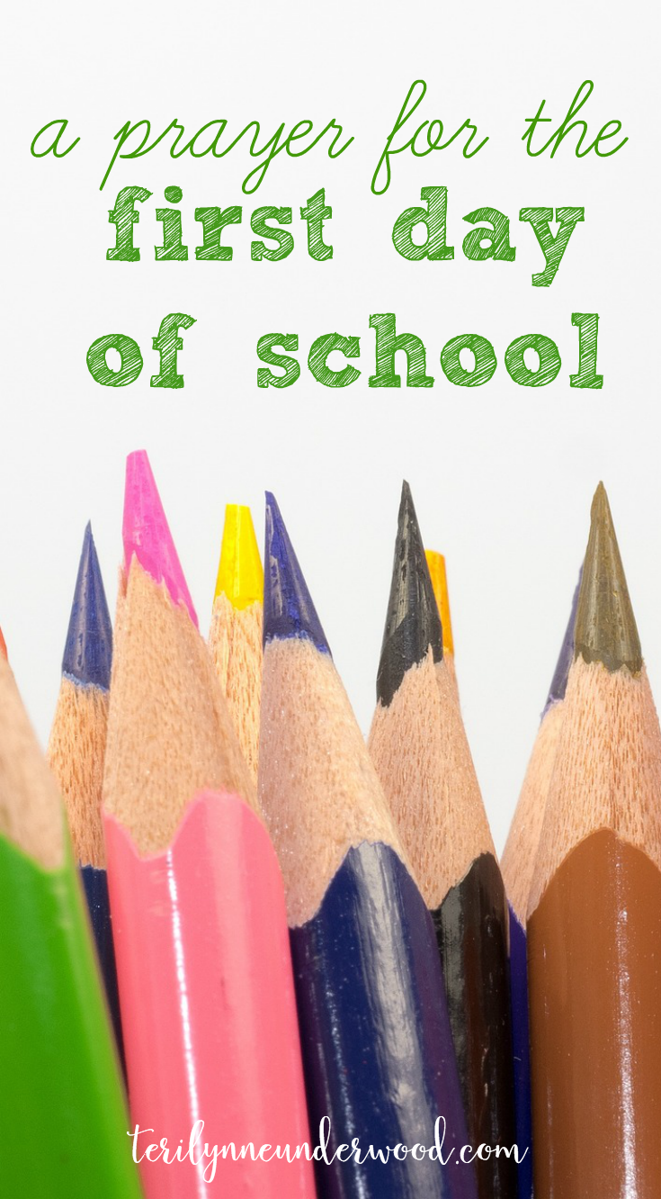 A Prayer for the First Day of School