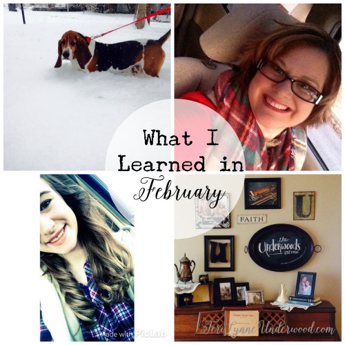What I Learned in February