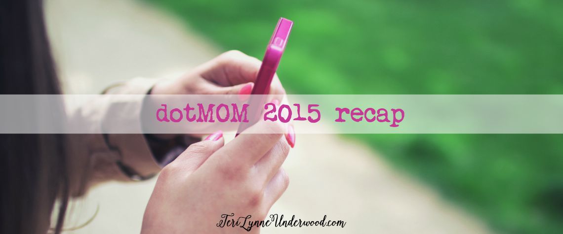 So I went to dotMOM this past weekend …