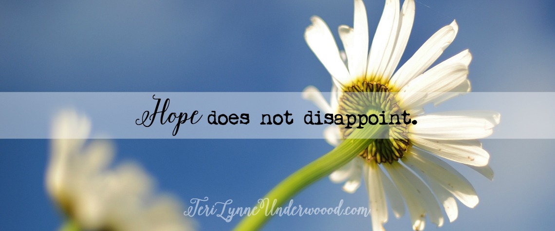 Hope Does Not Disappoint