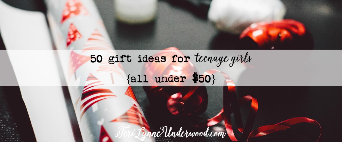 50 Gifts for Teenage Girls {$50 and Under}