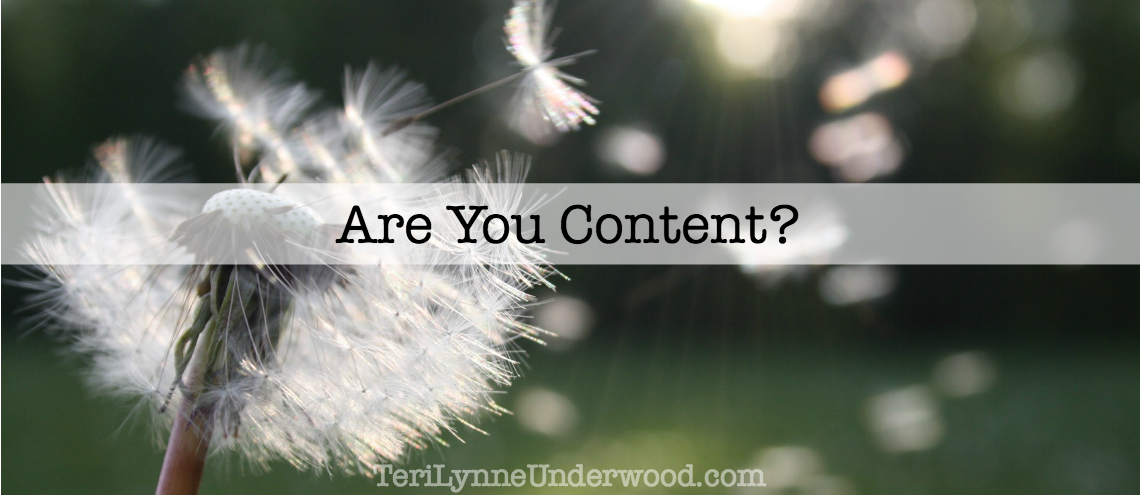 Are You Content?