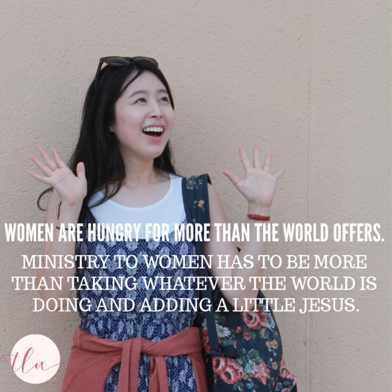 Ministry to women in smaller churches brings a unique set of challenges and opportunities. We need to remember one thing as we seek to minister to women and that is — they are hungry for more than the world offers. We can't just offer them what the world has and add a little Jesus. We need to invite them to taste and see that He and His Word are good.