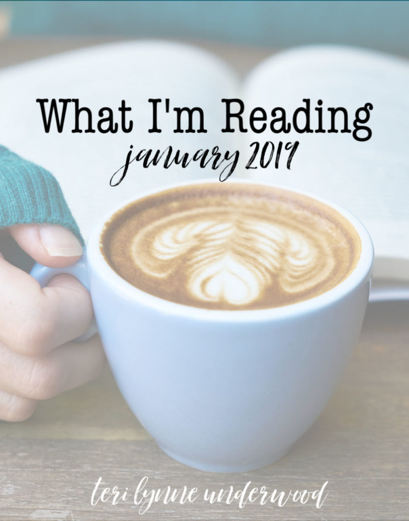 What I'm Reading {January 2019} including Bible study, quiet time, nonfiction, annual reads, and fiction