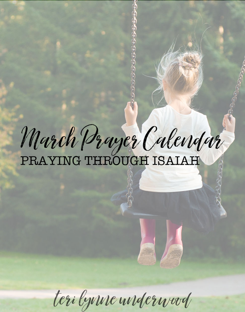 Get your March prayer calendar today and join thousands of moms who pray Scripture every day for the girls they love!