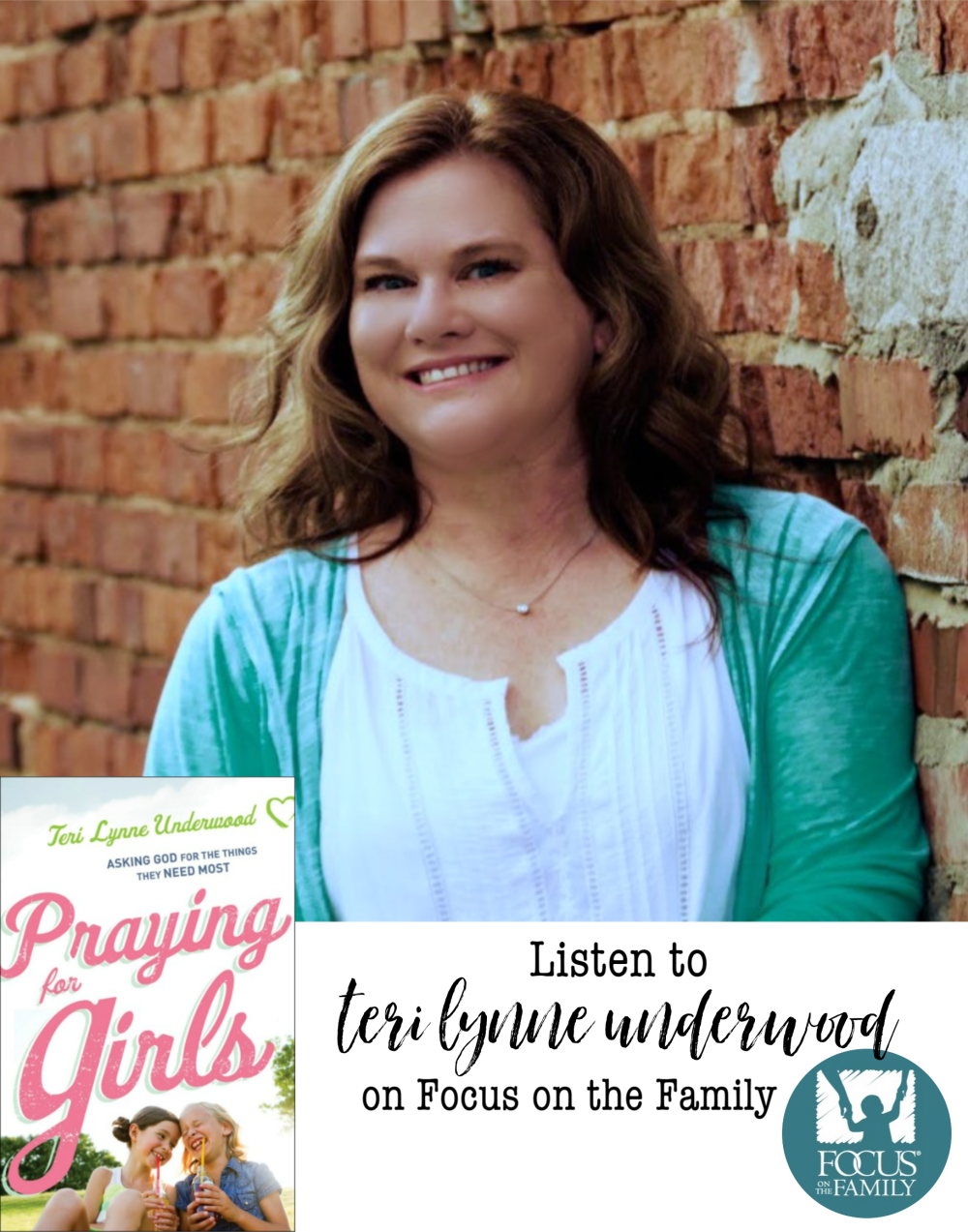 Listen to Teri Lynne Underwood and Jim Daly discuss the importance and value of praying for our daughters on the Focus on the Family broadcast.