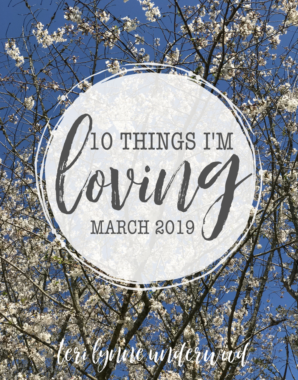 10 Things I'm Loving {March 2019} — from pens to checking things off the list, here are a few of the things that have made March awesome!