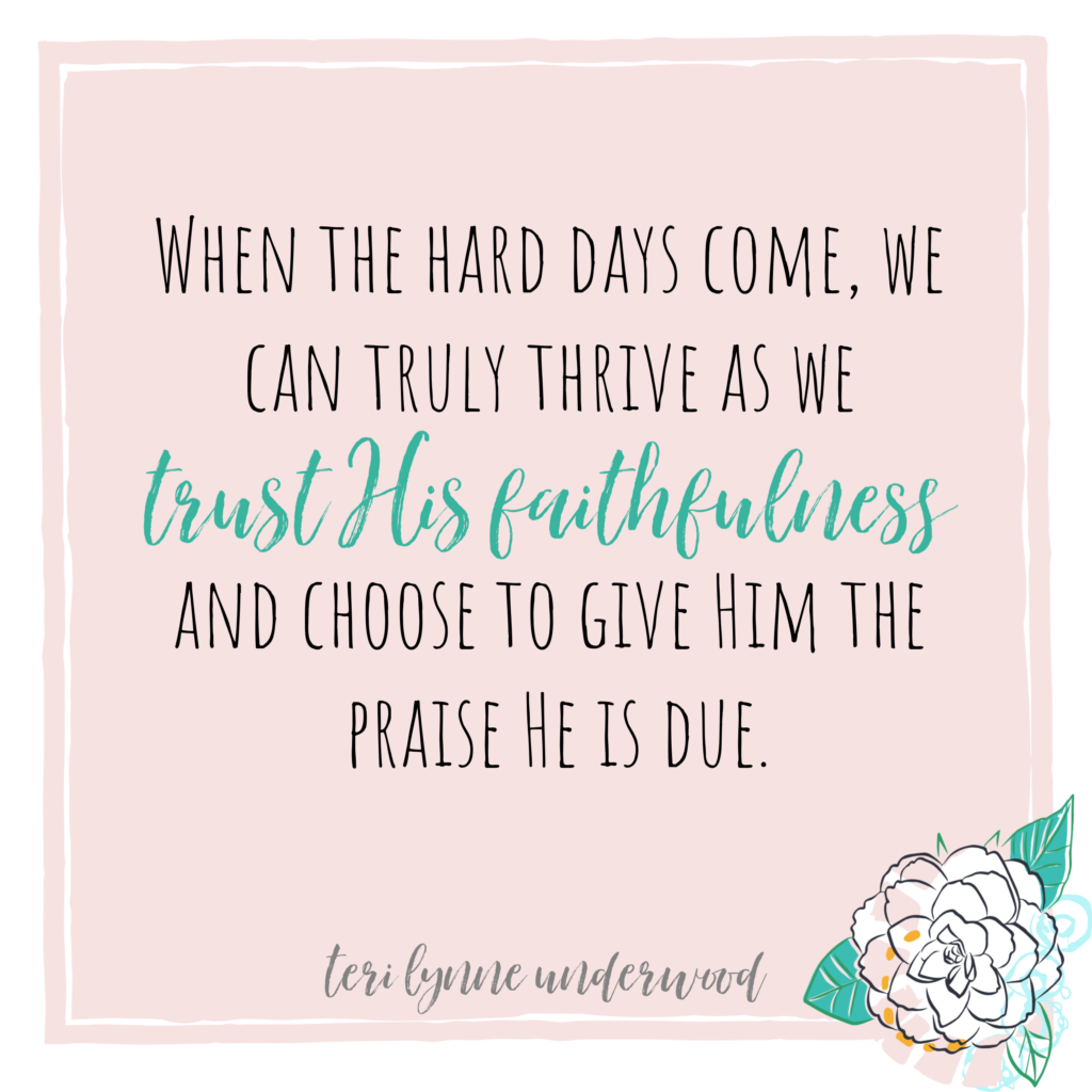 6 Keys to Thriving in the Hard Seasons (from Psalm 42)
When the hard days come, we can truly thrive as we trust His faithfulness and choose to give Him the praise He is due.