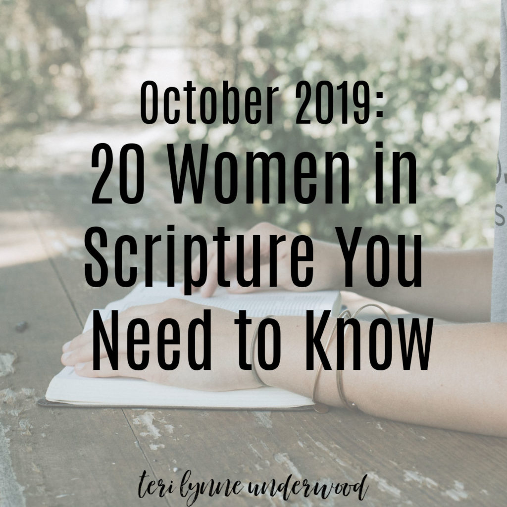 20 Women in Scripture You Need to Know || Learn about 10 women from the Old Testament and 10 from the New Testament — who they were, how they they were used by the Lord, and what we can learn from them as we seek to grow in our faith.